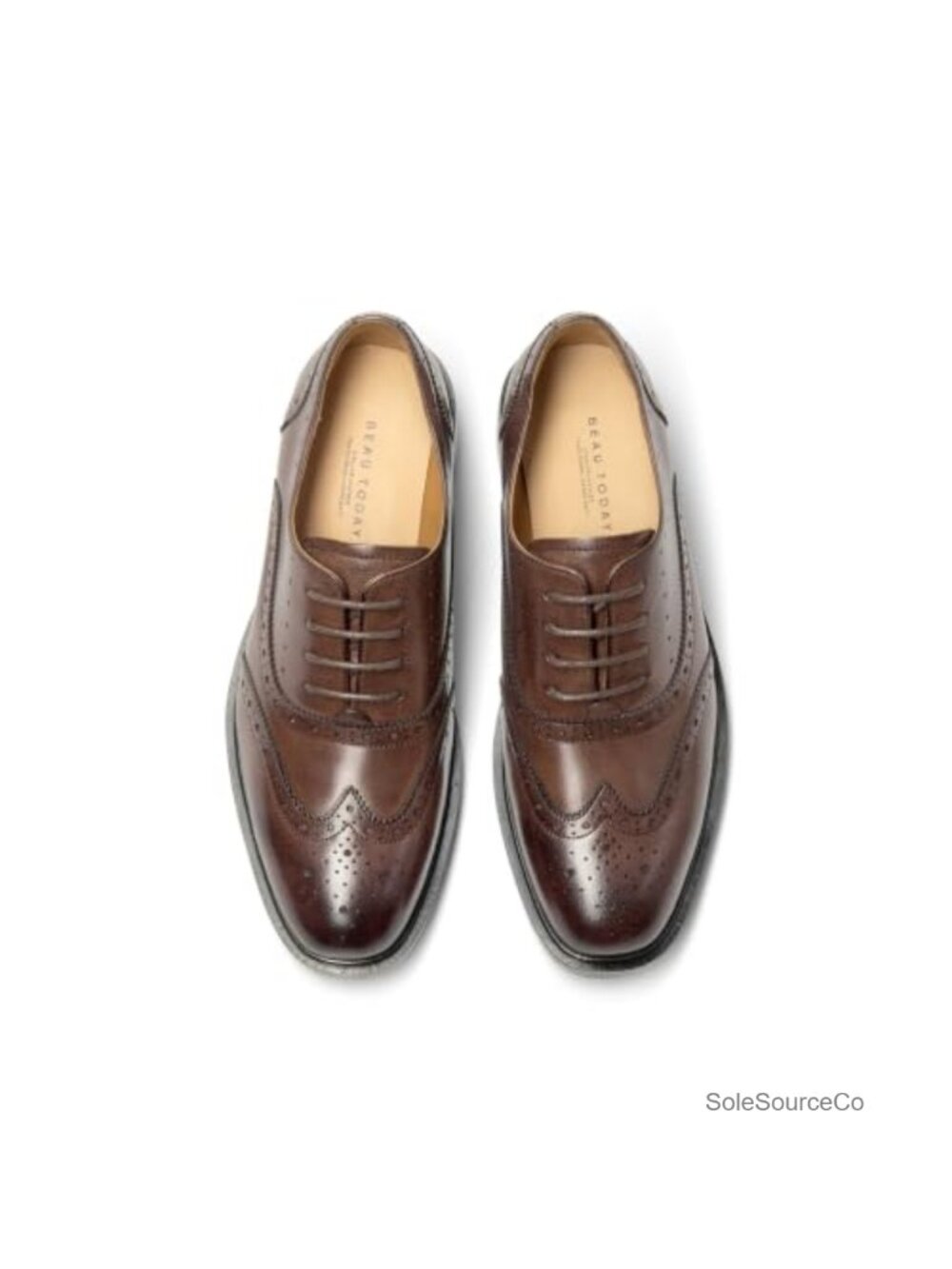 Women's Leather Wingtip Oxford Dress Shoes Lace-Up Comfort Business